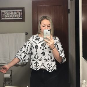 Zara blouse